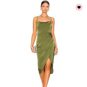 More to Come Green Dress